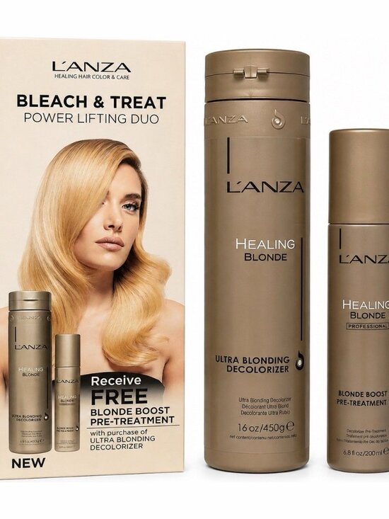 L’ANZA Other - L’ANZA Healing Blonde Bleach & Treat Power Lifting Duo Decolorizer Treatment